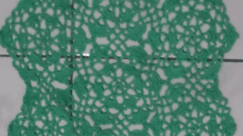 Trilho de mesa verde