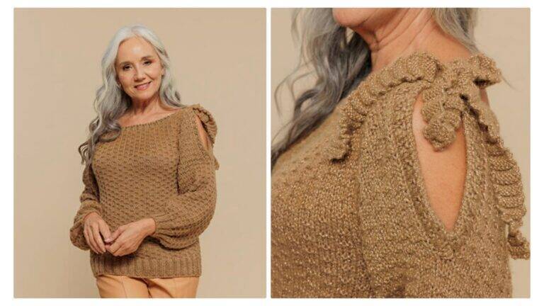Blusa De Tricô Nobreza