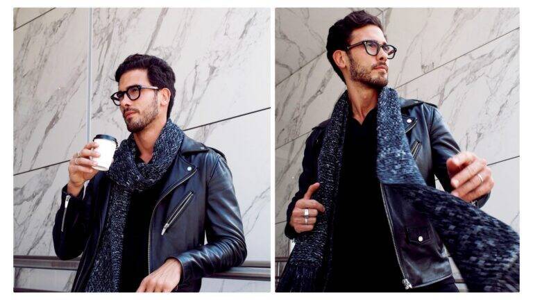 Cachecol De Crochê Fio Jeans – Passo a passo Fica Perfeito
