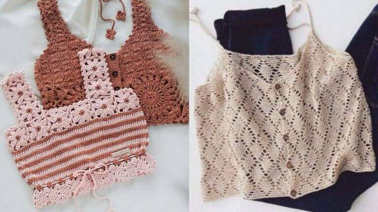 Cropped de Croche de Alcinha: +25 Inspiraçôes para  Copiar e Fazer