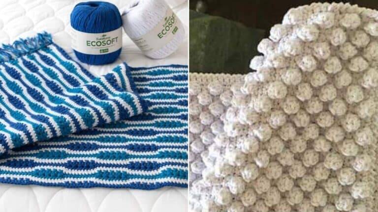Pontos de Crochê Diferentes: 17 Ideias para  Criar Peças Exclusivas