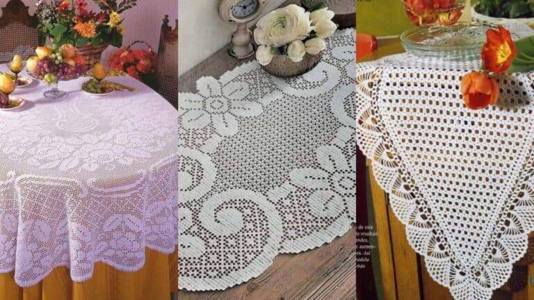 Luxo para Sua Mesa: 32 Toalhas e Trilhos com Gráficos