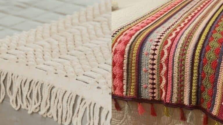 Peseiras em Crochê Bonitas e Cheias de Estilo para Você se Inspirar!