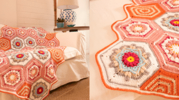 Manta em Crochê Alto-Astral