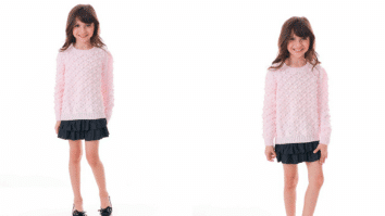 Blusa em Crochê Rosa Candy