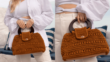 Bolsa de Mão em Crochê