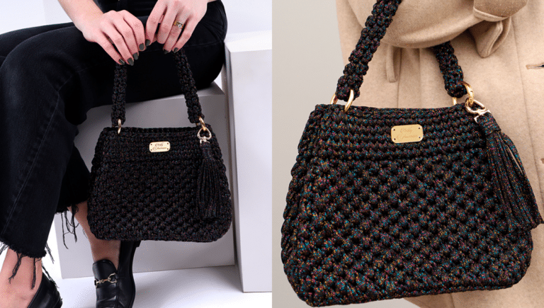Bolsa de Crochê Charlotte