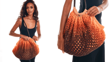 Bolsa Vanguarda de Crochê