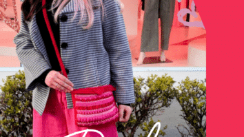 Bolsa de crochê com fio BELLA