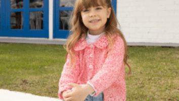 Casaco PomPom de Crochê com o Fio Mais Bebê