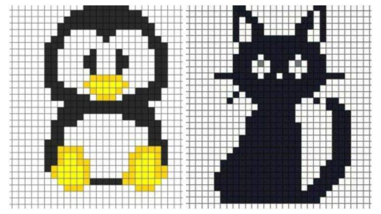Tapetes em Crochê Filé Com Lindos Desenhos – 20 Ideias com Gráficos Parte 3
