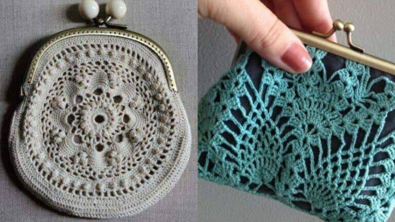 50 Porta Moedas em Crochê Bem Criativos Pt 1
