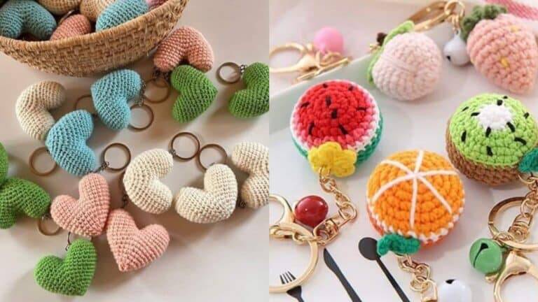 60 Chaveiros de Crochê: Inspire se, Faça e Lucre!