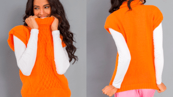 Maxicolete de Tricô