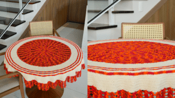 Toalha Redonda Verão