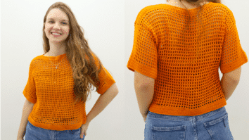 Blusa de Crochê Anne