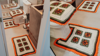 Jogo de Banheiro em Crochê Pop