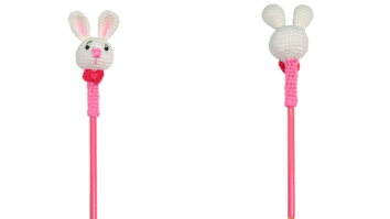 Ponteira em Crochê Coelho