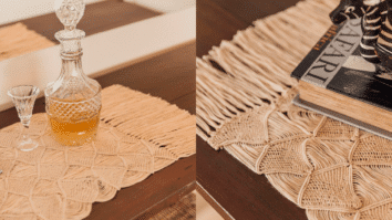 Trilho de Mesa em Crochê Retrô