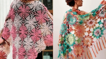 Xales e Estolas de Crochê e Tricô