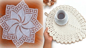 Sousplats de Crochê Belos