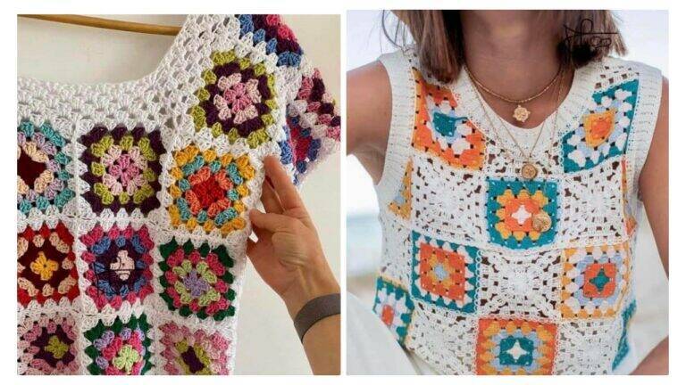 Blusas de Crochê Feminina