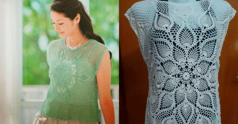 Blusas de Crochê