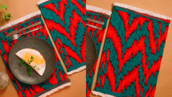 jogo americano macramê