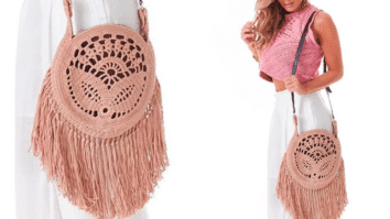 Bolsa de Crochê Franjas
