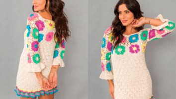 Vestido de Crochê Havaí