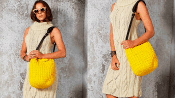 Bolsa de Crochê Canário