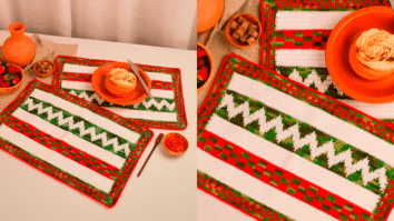 Jogo Americano Fio Conduzido Natal