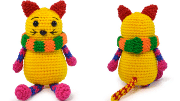 Amigurumi Color Cat de Crochê