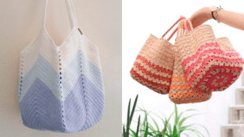 Bolsas em Crochê Simples