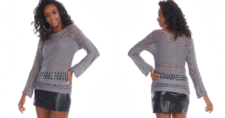 Blusa em Crochê Pedreira