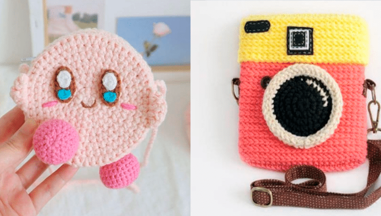 Porta Moedas em Crochê Super Criativos