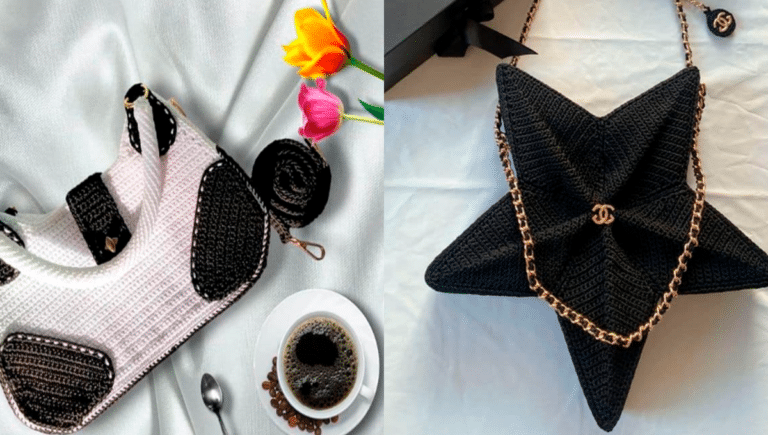 Modelos Diferentes de Bolsas de Crochê