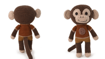 Amigurumi Macaco Mike