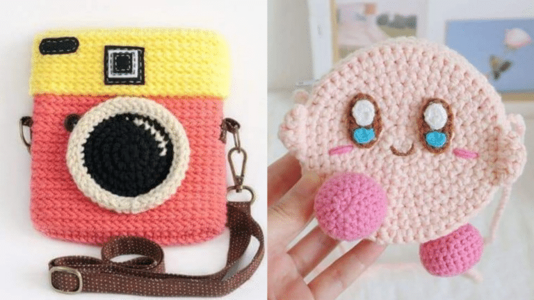 25 Porta Moedas em Crochê Bem Divertidos e Criativos