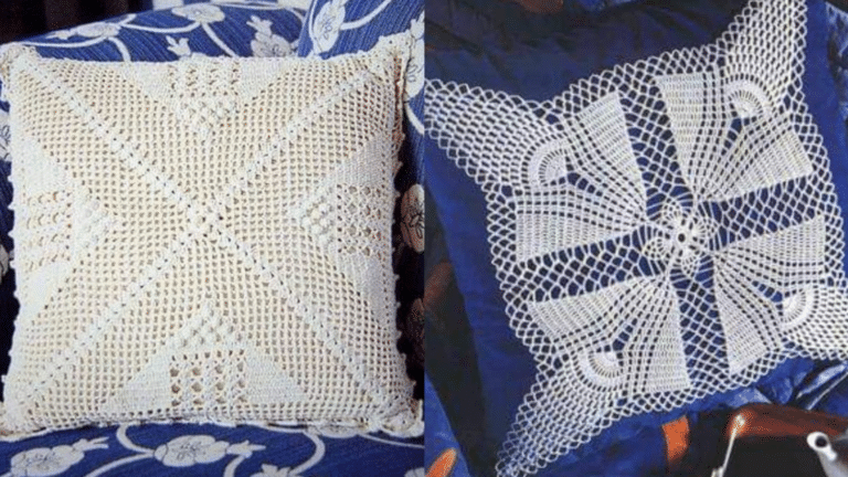 Almofadas em Crochê: 20 Modelos para Inovar sua Decoração Parte 3