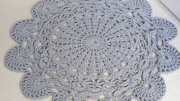 Tapete de Crochê Maxi