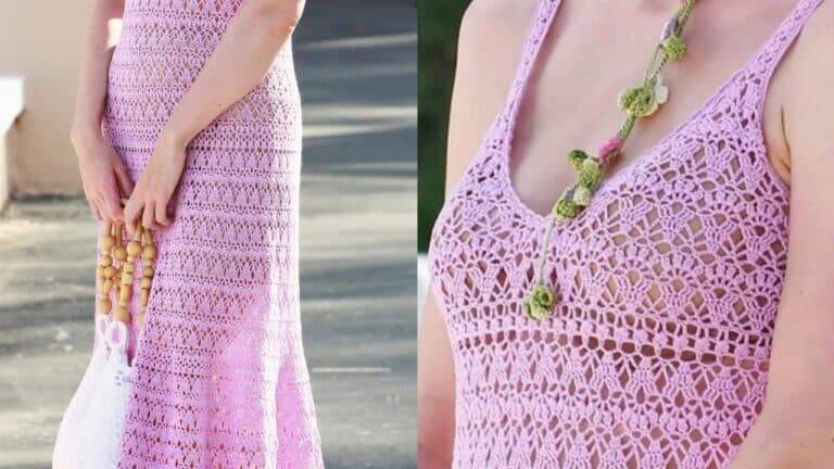 Vestidos de Crochê Para Festas e Praia:  Modelos Excepcionais Parte 1