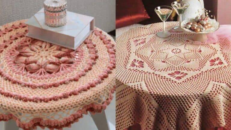 Toalhas de Mesa em Crochê: Elegância Artesanal para sua Mesa