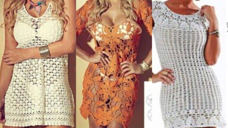 Elegância Artesanal: Saídas de Praia em Crochê para um Verão Sofisticado