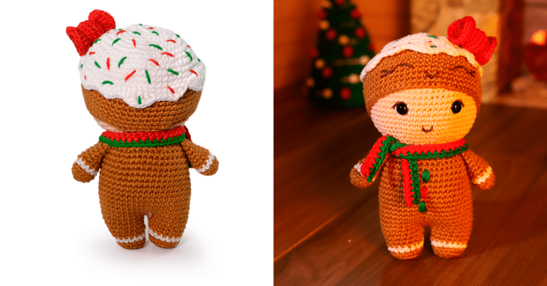 Amigurumi Biscoito Baby Passo a Passo Detalhado
