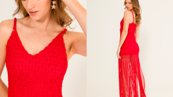 Vestido de Crochê Samara Belíssimo com Gráficos