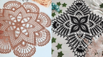 Centros de Mesa em Crochê Com Gráficos: Modelos Rendados e Bem Delicados Pt 1