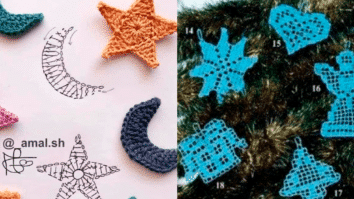 Árvore de Natal Especial: Decore com Estes Enfeites de Crochê Exclusivos