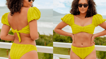 ARRASE no Verão 2024: Lindo Biquíni em Crochê com Mangas