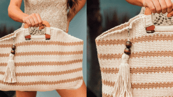 Bolsa de Crochê Alça Degradê